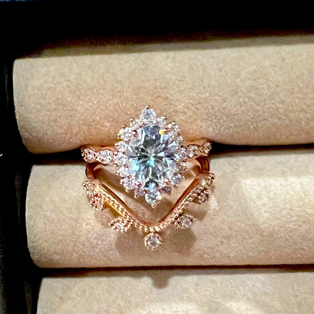 Rose Gold Diamond Ring